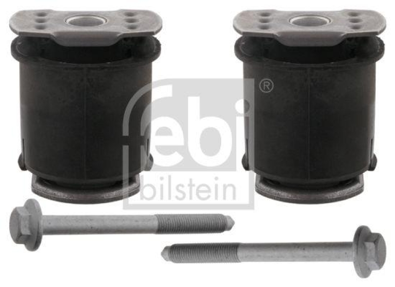 FEBI BILSTEIN 32633 Achskörperlagersatz für Hinterachsträger, mit Schrauben für VW-Audi