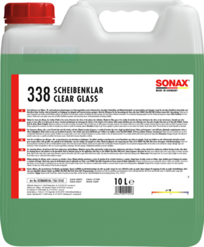 SONAX 03386000 Scheibenklar 10L