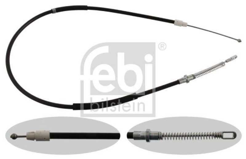 FEBI BILSTEIN 37273 Handbremsseil für Mercedes-Benz