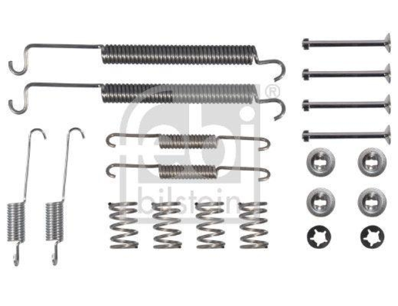 FEBI BILSTEIN 182163 Zubehörsatz für Bremsbacken für Gebrauchsnr. für Befestigungssatz