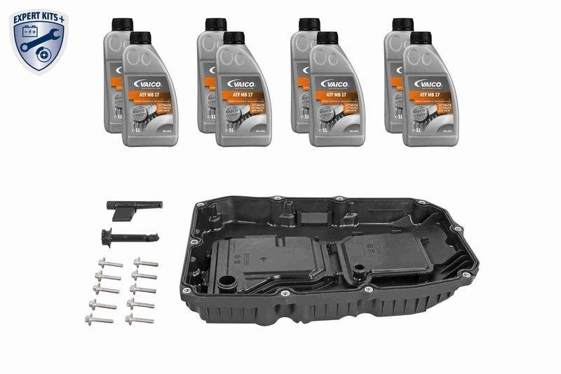 VAICO V30-3696 Teilesatz, Automatikgetriebe-Ölwechsel 9-Gang Hybrid (9G-Tronic 725.0) für MERCEDES-BENZ