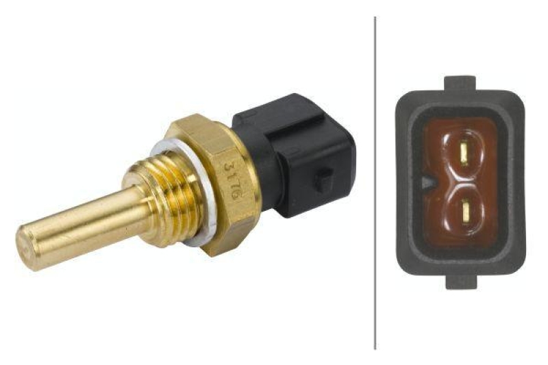 HELLA 6PT 009 107-471 Kühlmitteltemperatur-Sensor