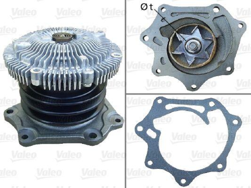 VALEO 506733 Wasserpumpe FORD, NISSAN FORD MAVERICK