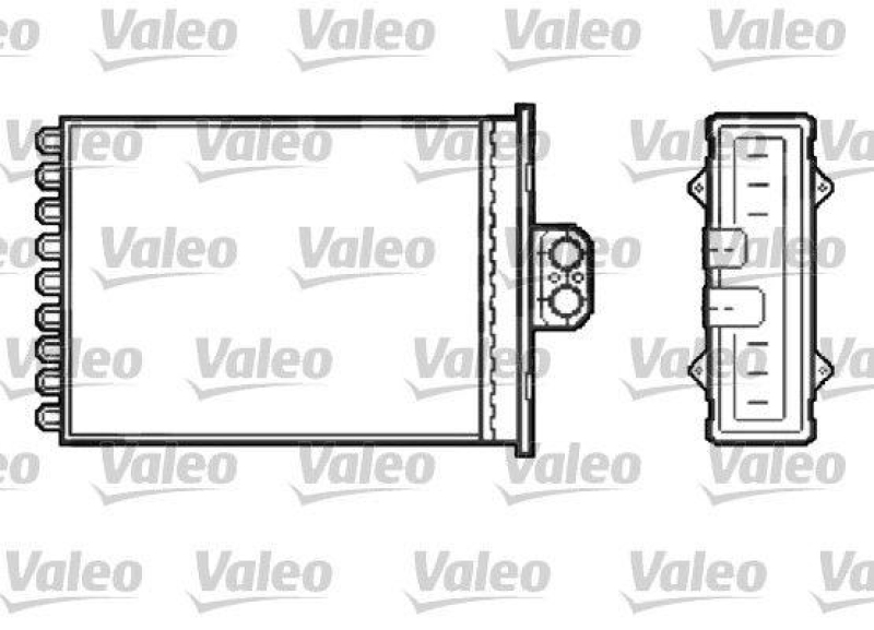 VALEO 812388 Wärmetauscher SAAB 9-5