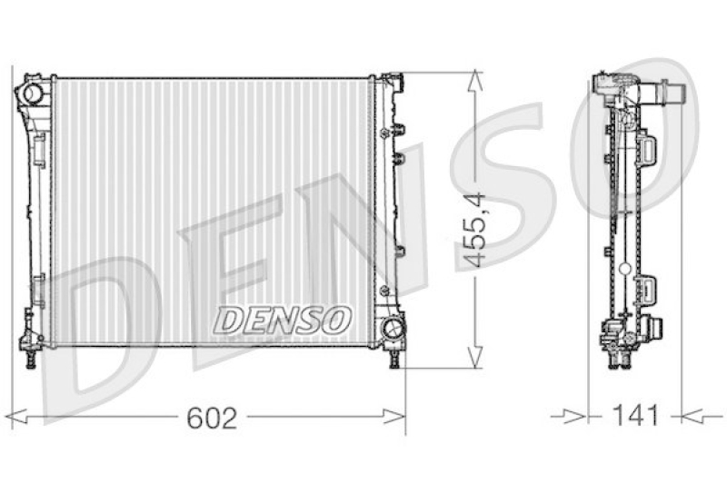 DENSO DRM09160 Kühler FIAT 500 (312) 1.4 (2007 - )