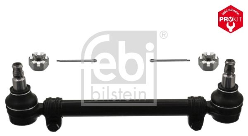 FEBI BILSTEIN 17572 Spurstange mit Kronenmuttern und Splinten für Mercedes-Benz