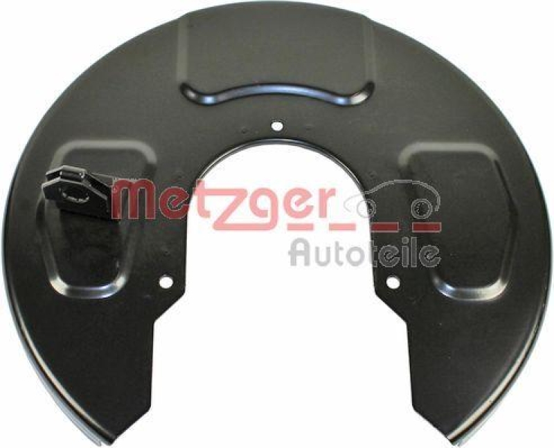 METZGER 6115097 Spritzblech, Bremsscheibe für FORD/SEAT/VW HA links