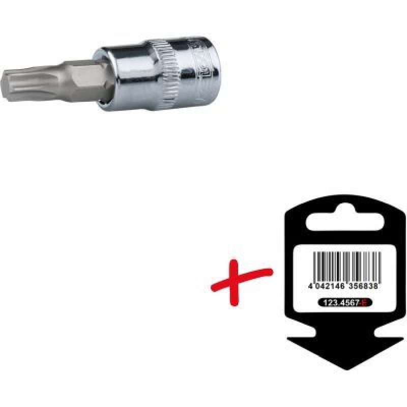 KS TOOLS 918.1481-E 1/4" TORX-Bit-Stecknuss T20