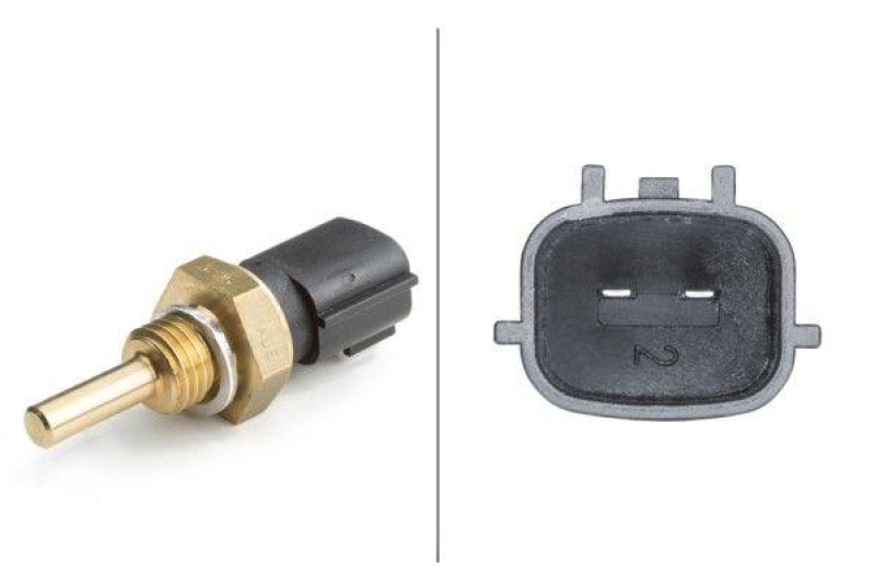 HELLA 6PT 009 107-531 Sensor, Kühlmitteltemperatur für RENAULT/OPEL/DACIA/...