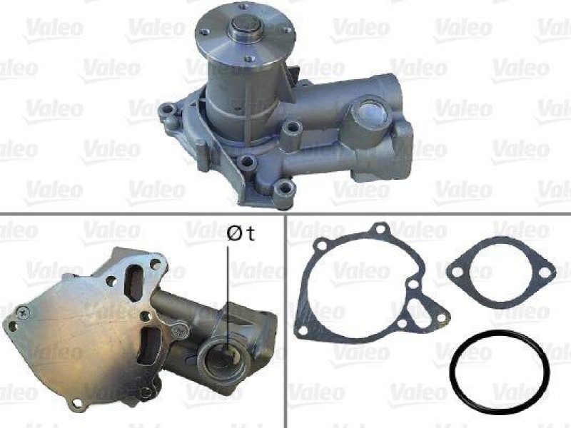 VALEO 506778 Wasserpumpe HYUNDAI, MITSUBISHI HYUNDAI