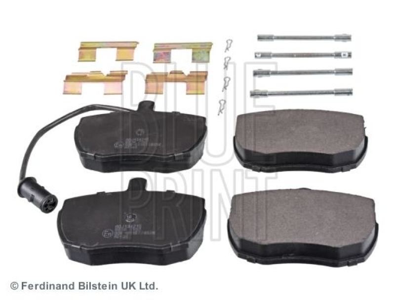 BLUE PRINT ADJ134215 Bremsbelagsatz mit Befestigungsmaterial f&uuml;r Land Rover