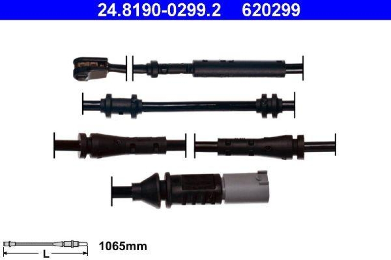 ATE 24.8190-0299.2 Warnkontakt für BMW 7er Reihe/F01/F02/F03/F04 (08-)