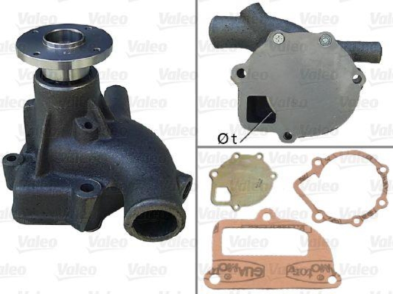 VALEO 506779 Wasserpumpe NISSAN Patrol III