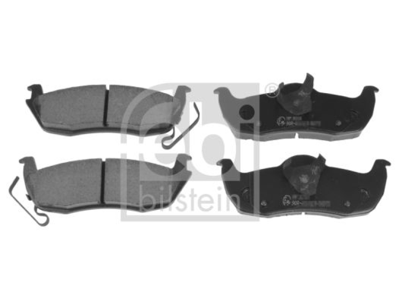 FEBI BILSTEIN 116339 Bremsbelagsatz für Jeep