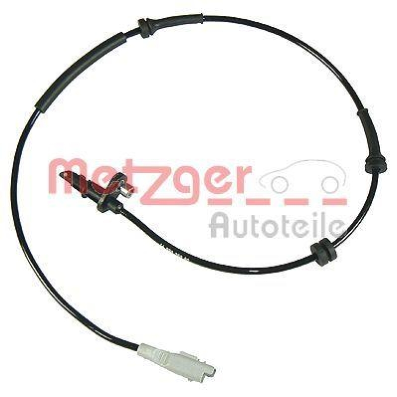 METZGER 0900441 Sensor, Raddrehzahl für CITROEN/FIAT/PEUGEOT VA links/rechts