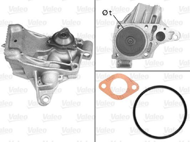 VALEO 506783 Wasserpumpe OPEL, RENAULT, VAUXHALL GM