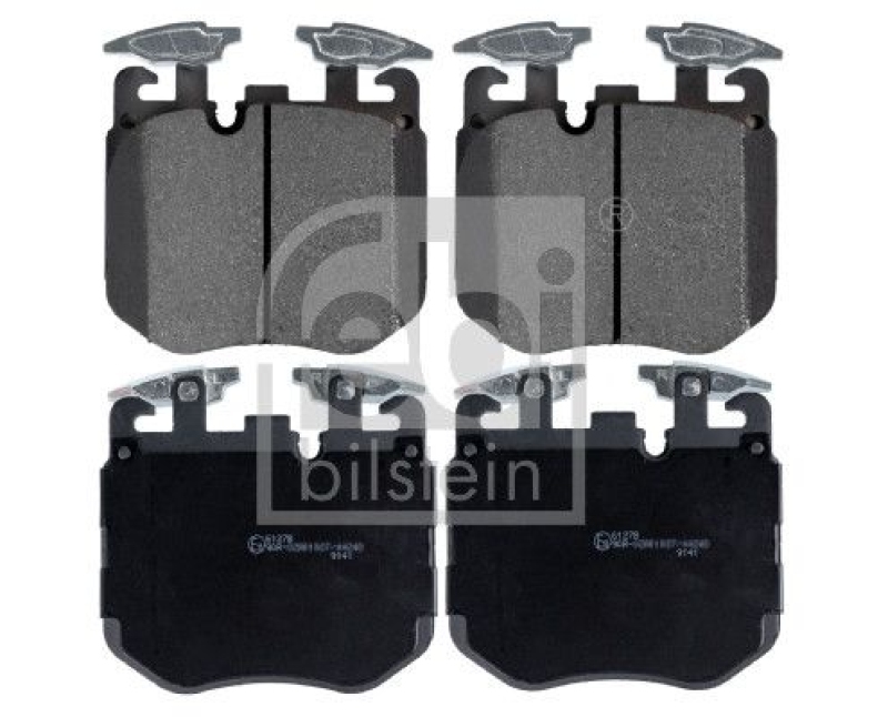 FEBI BILSTEIN 116344 Bremsbelagsatz für BMW