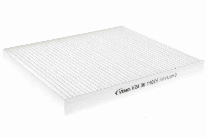 VEMO V24-30-1107 Filter, Innenraumluft 200x180x17 mm, Textilrahmen für FIAT