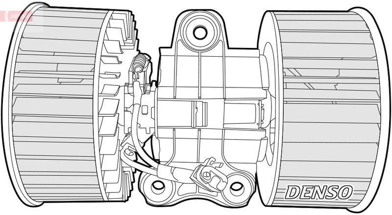 DENSO DEA05004 Innenraumgebläse BMW 5 Touring (E39) 530 d 09/2000->05/2004