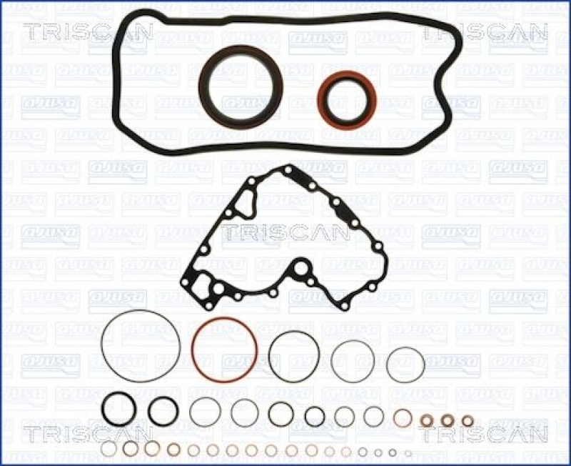 TRISCAN 595-2592 Dichtungssatz für Fiat