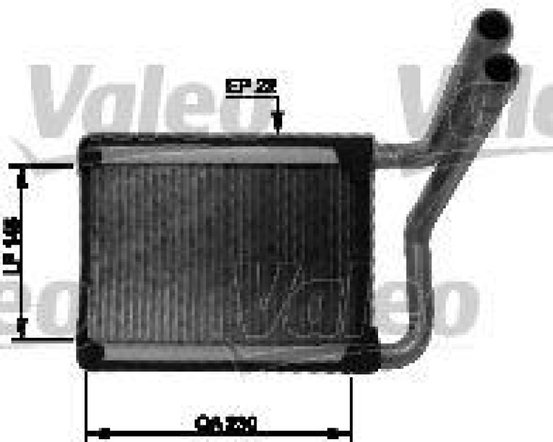 VALEO 812429 Warmetauscher HYUNDAI Accent