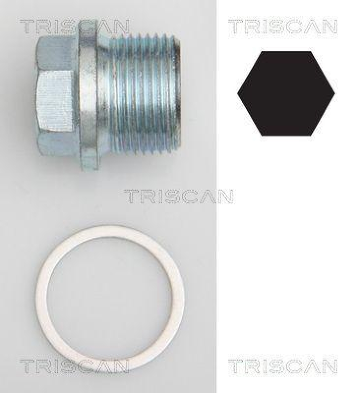 TRISCAN 9500 1102 Ölablassschraube für M22X1.5