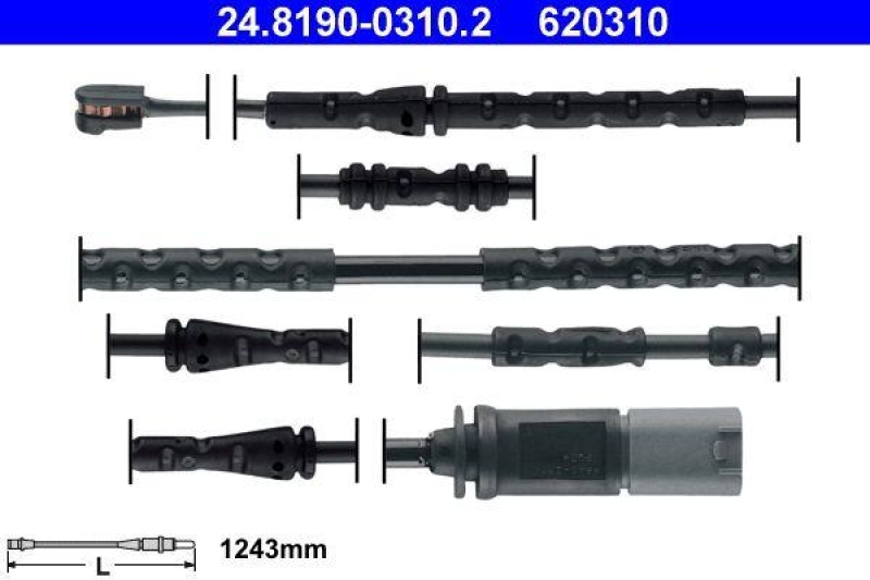 ATE 24.8190-0310.2 Warnkontakt für BMW X3/F25 (10-)BMW X4/F26 (14-)