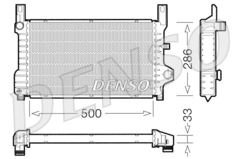 DENSO DRM10036 Kühler