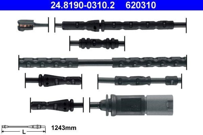 ATE 24.8190-0310.2 Warnkontakt f&uuml;r BMW X3/F25 (10-)BMW X4/F26 (14-)