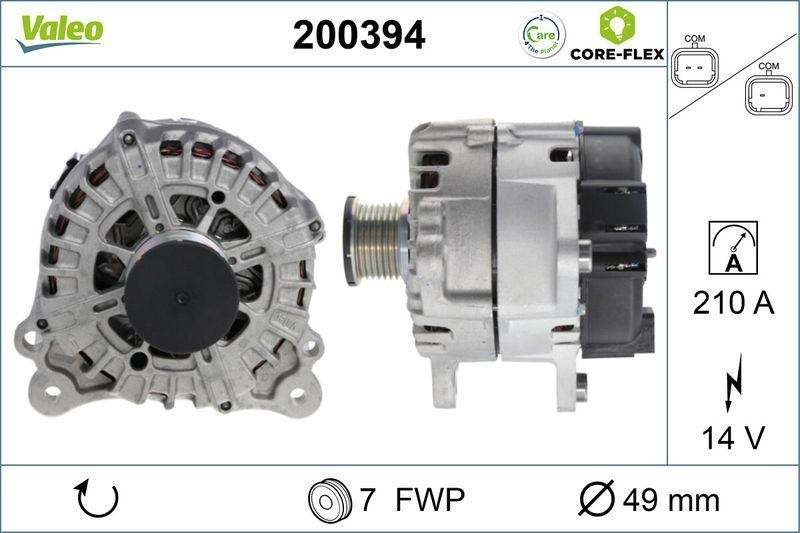 VALEO 200394 Generator - CORE-FLEX - RENAULT-NISS