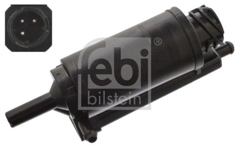 FEBI BILSTEIN 23208 Waschwasserpumpe für Scheibenreinigungsanlage für Mercedes-Benz