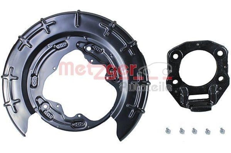 METZGER 6115122 Spritzblech, Bremsscheibe für HYUNDAI/KIA HA rechts