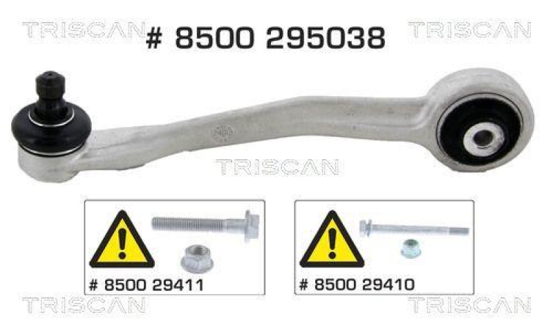 TRISCAN 8500 295038 Fuhrungslenker für Audi A4/A5