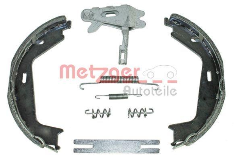 METZGER 0152025 Bremsbackensatz, Feststellbremse für VOLVO HA