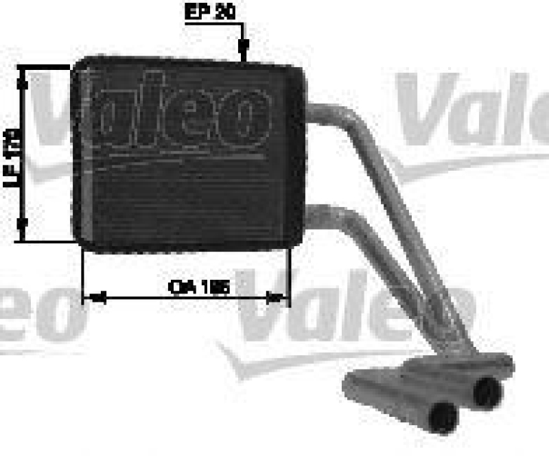 VALEO 812433 Warmetauscher HYUNDAI Elantra