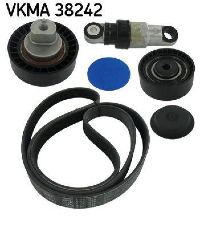 SKF VKMA 38242 Keilrippenriemensatz