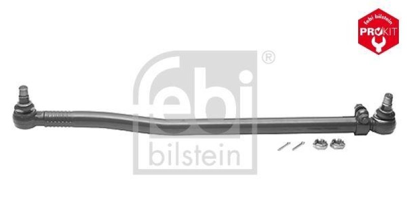 FEBI BILSTEIN 14484 Lenkstange mit Kronenmuttern und Splinten für Iveco