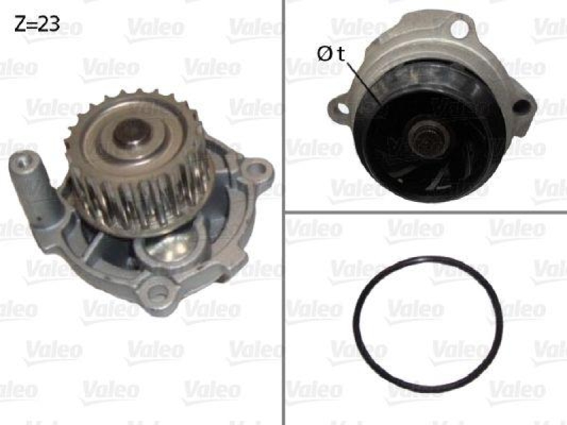 VALEO 506790 Wasserpumpe AUDI, SEAT, SKODA, VOLKSWAGE