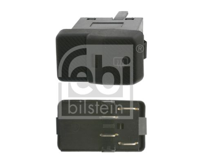 FEBI BILSTEIN 17002 Schalter für Heckscheibenheizung für VW-Audi