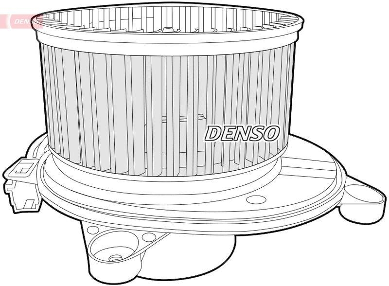 DENSO DEA06001 Innenraumgebläse CHRYSLER PT CRUISER (PT_) 2.2 CRD (02-10)