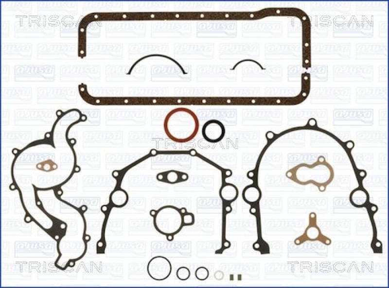 TRISCAN 595-2632 Dichtungssatz für Ford