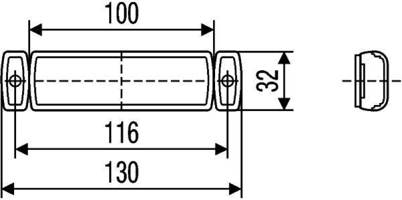 HELLA 2PG 008 645-977 Positionsleuchte LED