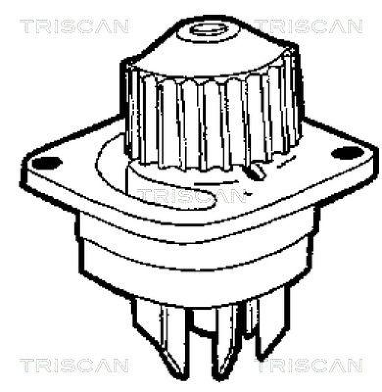 TRISCAN 8600 10002 Wasserpumpe für Citroen, Peugeot