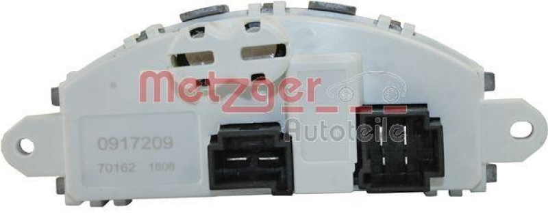 METZGER 0917209 Regler, Innenraumgebläse für BMW