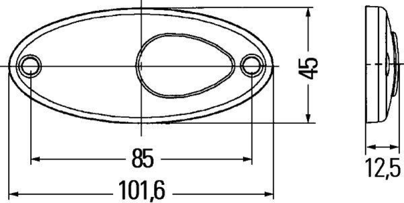 HELLA 2PG 964 295-117 Positionsleuchte LED