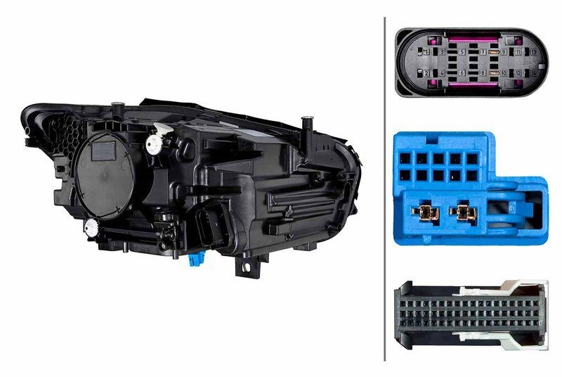 HELLA 1EX 015 558-511 Hauptscheinwerfer