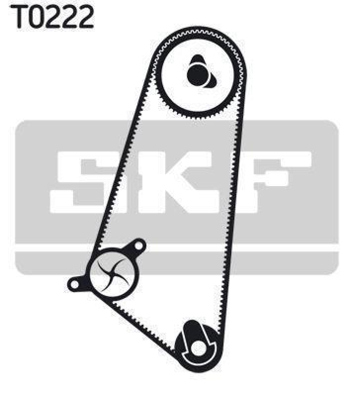 SKF VKMC 01104 Wasserpumpe + Zahnriemensatz