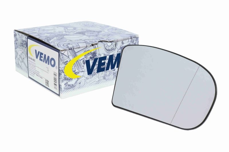 VEMO V30-69-0003 Spiegelglas, Außenspiegel für MERCEDES-BENZ