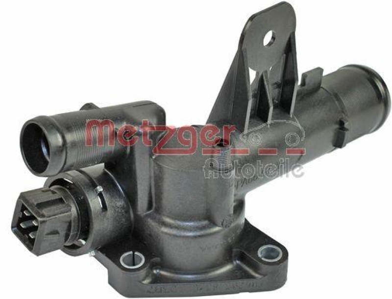 METZGER 4006043 Thermostat Kühlmittel, Mit Gehäuse für RENAULT/NISSAN/ÖFFNUNGSTEMP. [°C]83