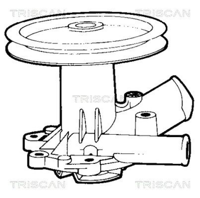 TRISCAN 8600 10070 Wasserpumpe für Citroen, Peugeot, Renault